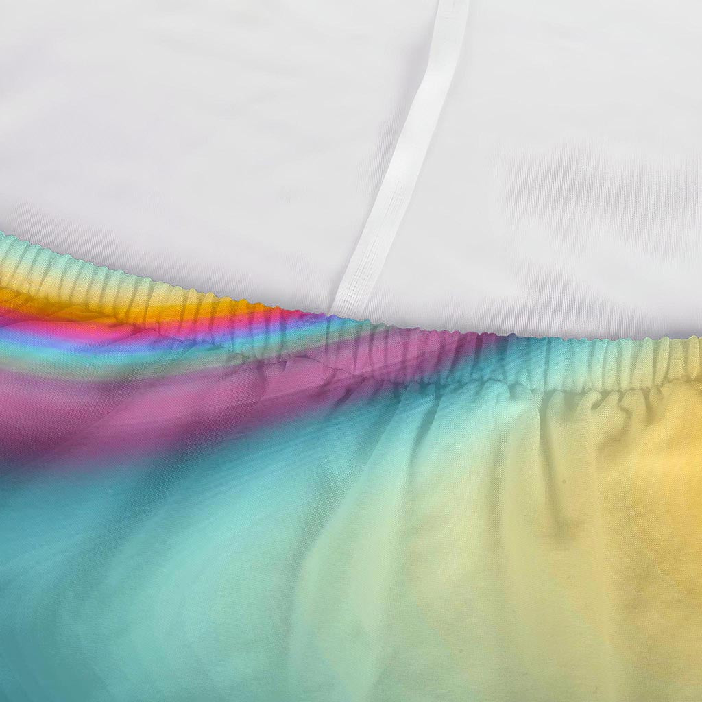 Liquid Holographic Trippy Print Sofa Cover