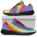 Liquid Holographic Trippy Print Walking Shoes