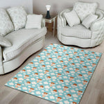Little Angel Pattern Print Area Rug
