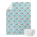 Little Angel Pattern Print Blanket