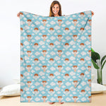 Little Angel Pattern Print Blanket