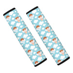 Little Angel Pattern Print Car Seat Belt Covers