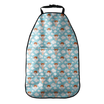 Little Angel Pattern Print Car Seat Organizers
