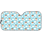 Little Angel Pattern Print Car Sun Shade