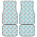 Little Angel Pattern Print Front and Back Car Floor Mats