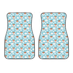 Little Angel Pattern Print Front Car Floor Mats