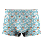 Little Angel Pattern Print Men's Boxer Briefs