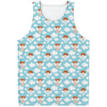 Little Angel Pattern Print Men's Tank Top
