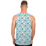 Little Angel Pattern Print Men's Tank Top