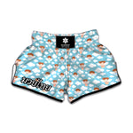 Little Angel Pattern Print Muay Thai Boxing Shorts