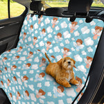 Little Angel Pattern Print Pet Car Back Seat Cover