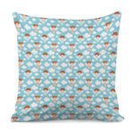 Little Angel Pattern Print Pillow Cover