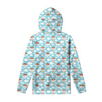 Little Angel Pattern Print Pullover Hoodie