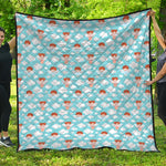 Little Angel Pattern Print Quilt