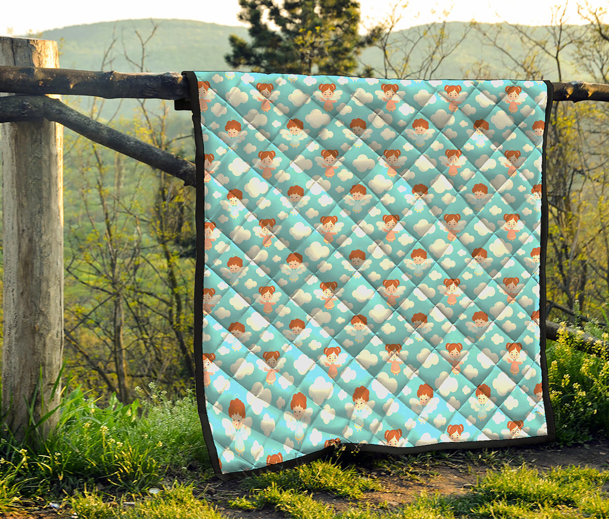 Little Angel Pattern Print Quilt