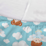 Little Angel Pattern Print Sofa Cover