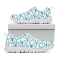 Little Angel Pattern Print White Running Shoes