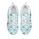 Little Angel Pattern Print White Sneakers