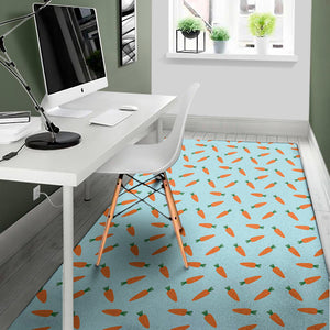 Little Carrot Pattern Print Area Rug