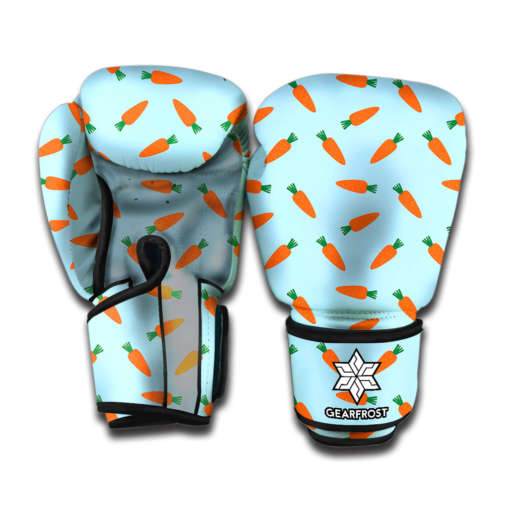 Little Carrot Pattern Print Boxing Gloves