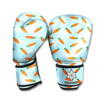 Little Carrot Pattern Print Boxing Gloves