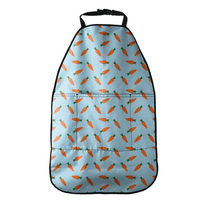 Little Carrot Pattern Print Car Seat Organizers