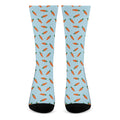 Little Carrot Pattern Print Crew Socks