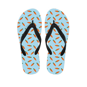 Little Carrot Pattern Print Flip Flops