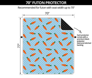 Little Carrot Pattern Print Futon Protector