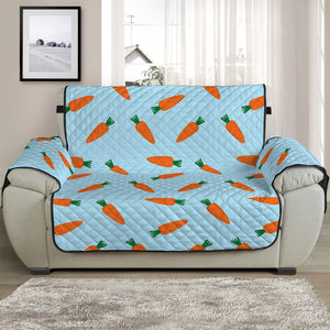 Little Carrot Pattern Print Half Sofa Protector