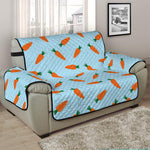 Little Carrot Pattern Print Half Sofa Protector