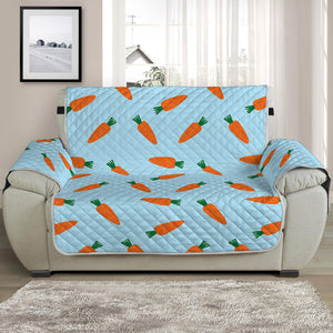 Little Carrot Pattern Print Half Sofa Protector