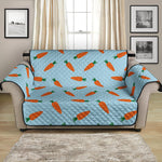 Little Carrot Pattern Print Loveseat Protector