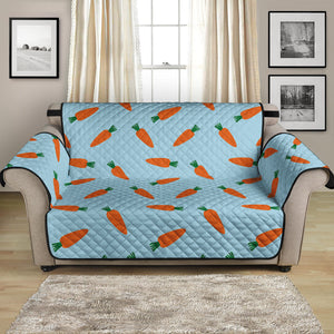 Little Carrot Pattern Print Loveseat Protector