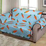 Little Carrot Pattern Print Loveseat Protector