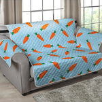 Little Carrot Pattern Print Loveseat Protector