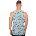 Little Carrot Pattern Print Men's Tank Top