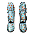 Little Carrot Pattern Print Muay Thai Shin Guards