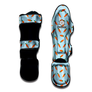 Little Carrot Pattern Print Muay Thai Shin Guard