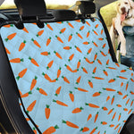 Little Carrot Pattern Print Pet Car Back Seat Cover