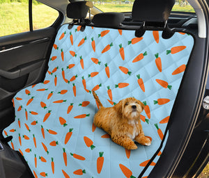 Little Carrot Pattern Print Pet Car Back Seat Cover