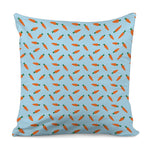 Little Carrot Pattern Print Pillow Cover