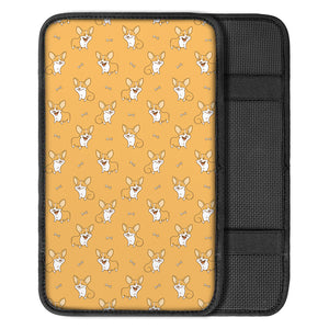 Little Corgi Pattern Print Car Center Console Cover