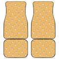 Little Corgi Pattern Print Front and Back Car Floor Mats