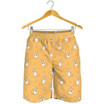 Little Corgi Pattern Print Men's Shorts