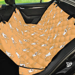Little Corgi Pattern Print Pet Car Back Seat Cover
