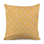 Little Corgi Pattern Print Pillow Cover
