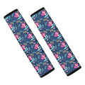 Little Cute Mermaid Pattern Print Car Seat Belt Covers