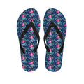 Little Cute Mermaid Pattern Print Flip Flops