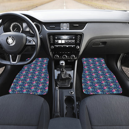 Little Cute Mermaid Pattern Print Front Car Floor Mats